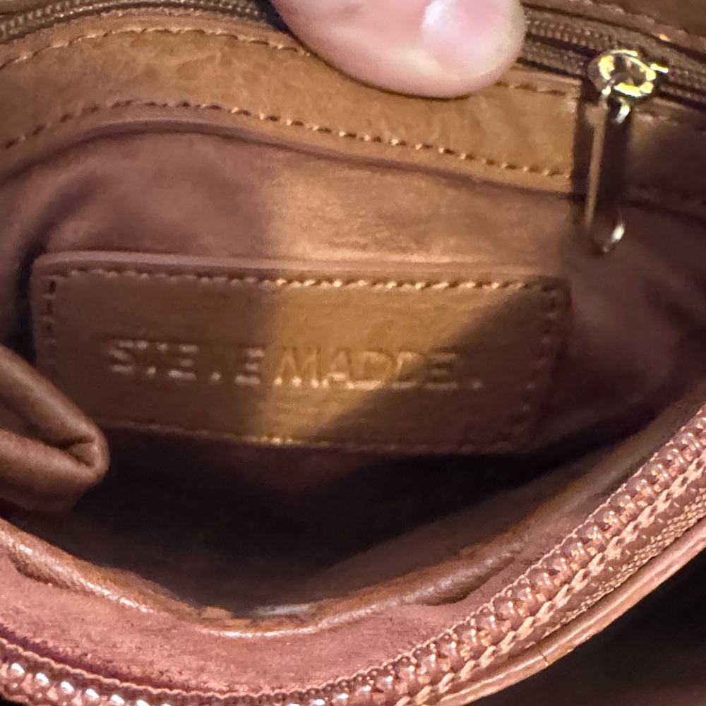 Steve Madden brown long strap purse - Picture 4 of 7
